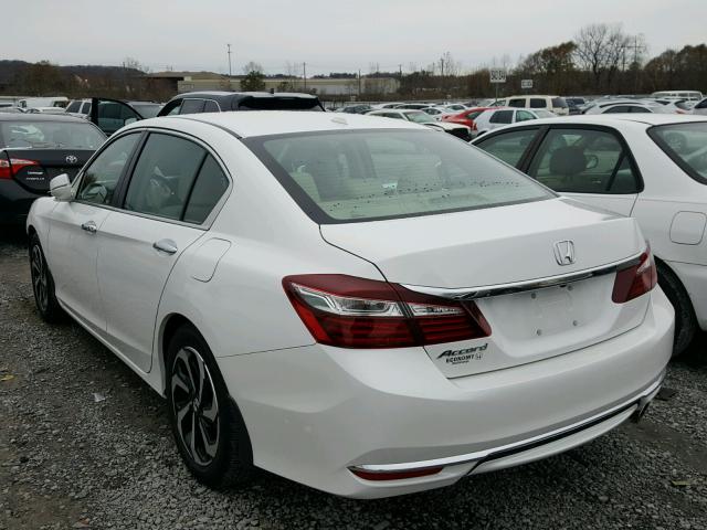 1HGCR2F98GA187269 - 2016 HONDA ACCORD EXL WHITE photo 3