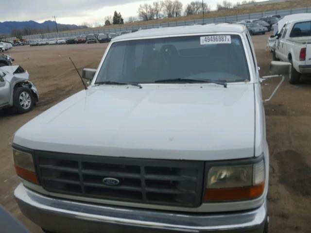 1FTJW36H2VED12669 - 1997 FORD F350 WHITE photo 10