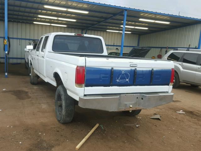 1FTJW36H2VED12669 - 1997 FORD F350 WHITE photo 3