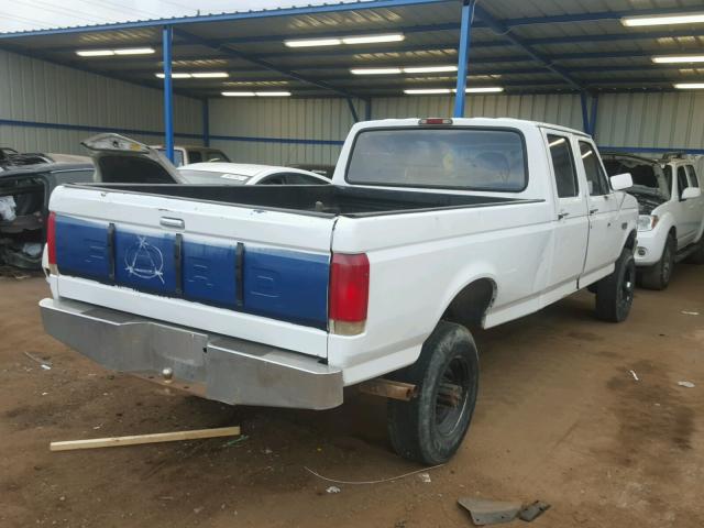 1FTJW36H2VED12669 - 1997 FORD F350 WHITE photo 4