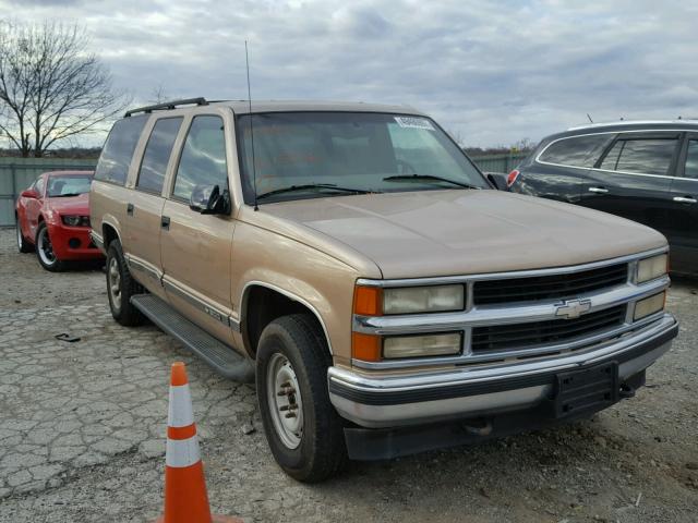 3GNFK16R3XG158166 - 1999 CHEVROLET SUBURBAN K GOLD photo 1