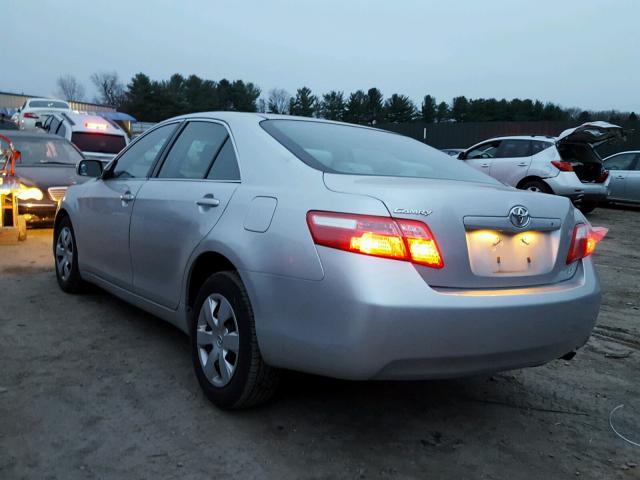 4T1BE46K07U652450 - 2007 TOYOTA CAMRY NEW SILVER photo 3