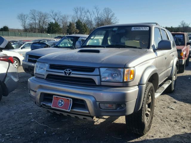 JT3HN86R620373270 - 2002 TOYOTA 4RUNNER SR SILVER photo 2