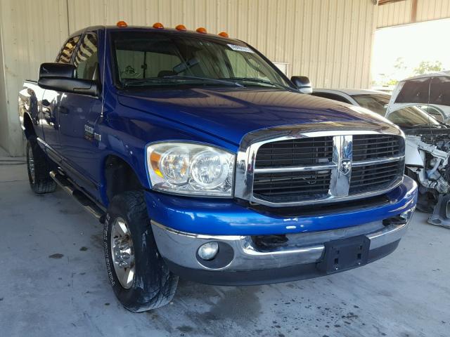 1D7KS28D17J556429 - 2007 DODGE RAM 2500 S BLUE photo 1