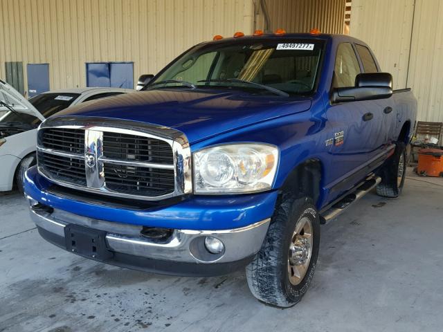 1D7KS28D17J556429 - 2007 DODGE RAM 2500 S BLUE photo 2