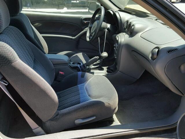 1G2NF12E61M516445 - 2001 PONTIAC GRAND AM S BLACK photo 5