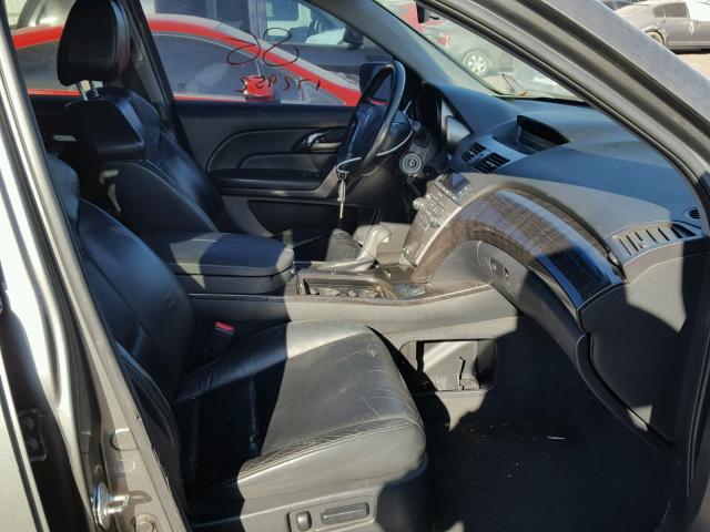 2HNYD28297H500263 - 2007 ACURA MDX GRAY photo 5