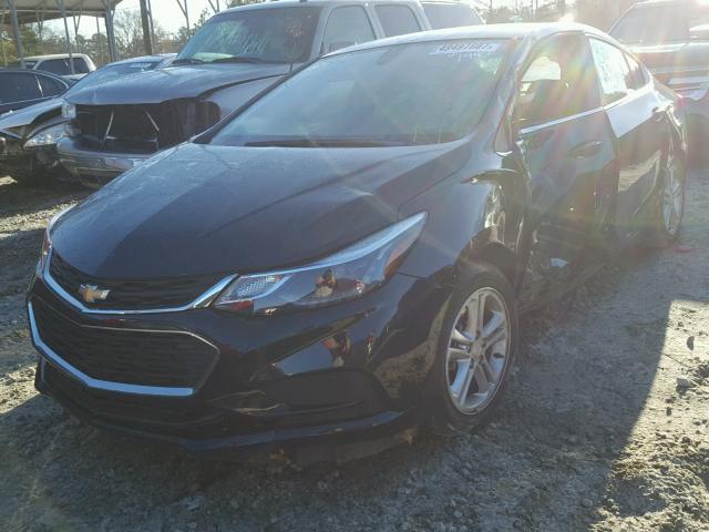 1G1BE5SM8G7301942 - 2016 CHEVROLET CRUZE LT BLACK photo 2