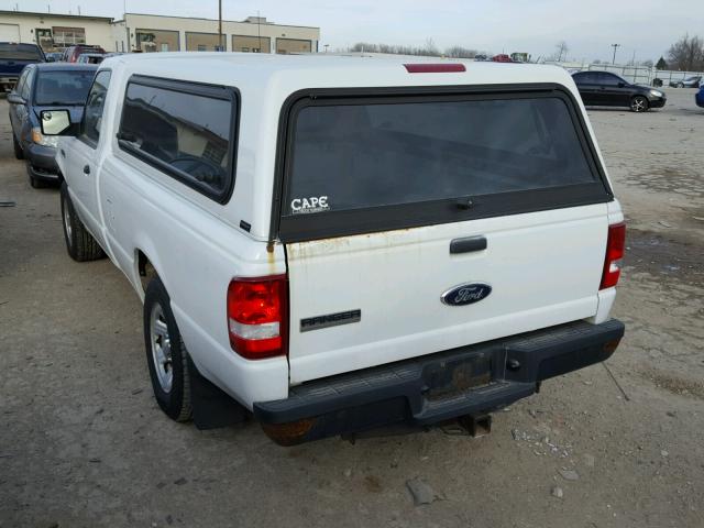 1FTKR1AE6APA29459 - 2010 FORD RANGER WHITE photo 3