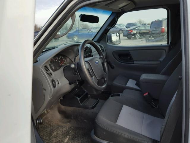 1FTKR1AE6APA29459 - 2010 FORD RANGER WHITE photo 5