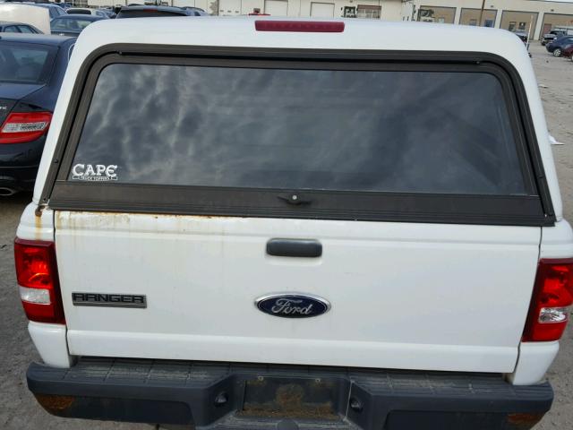 1FTKR1AE6APA29459 - 2010 FORD RANGER WHITE photo 6