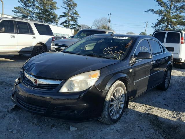 1G8ZV577X7F144780 - 2007 SATURN AURA XR BLACK photo 2