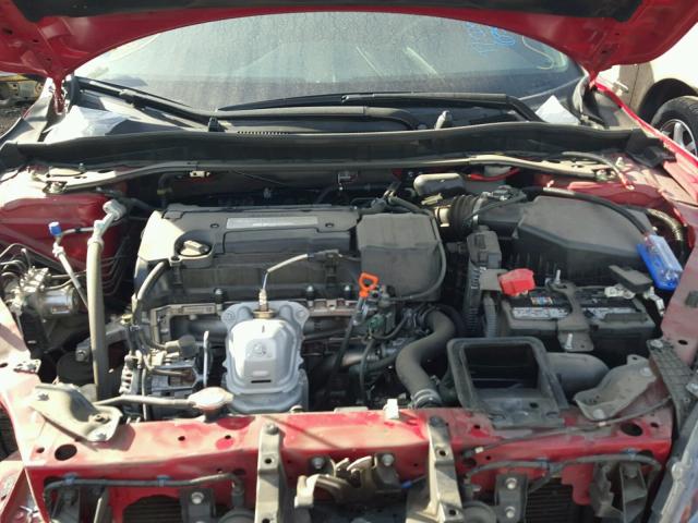 1HGCR2F5XGA027942 - 2016 HONDA ACCORD SPO RED photo 7