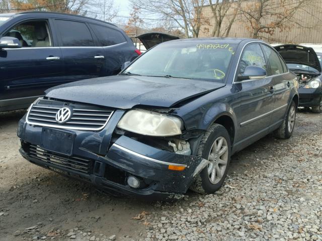 WVWPD63B14E279955 - 2004 VOLKSWAGEN PASSAT GLS BLUE photo 2