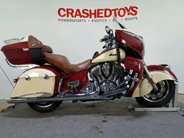 56KTRAAA3F3319815 - 2015 INDIAN MOTORCYCLE CO. ROADMASTER BURGUNDY photo 1