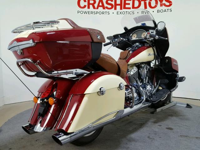 56KTRAAA3F3319815 - 2015 INDIAN MOTORCYCLE CO. ROADMASTER BURGUNDY photo 8