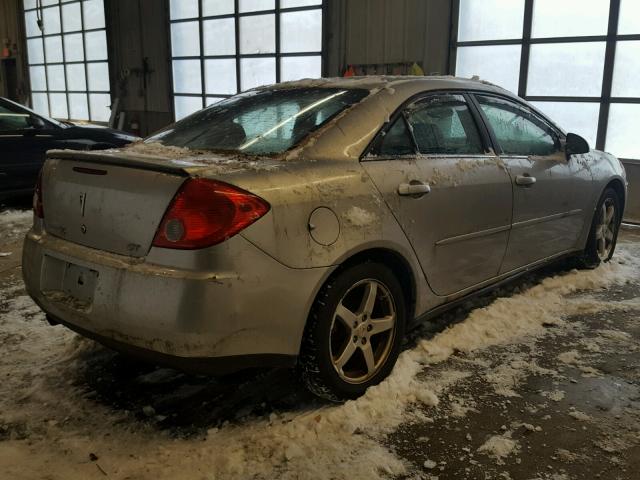 1G2ZH528054115377 - 2005 PONTIAC G6 GT SILVER photo 4