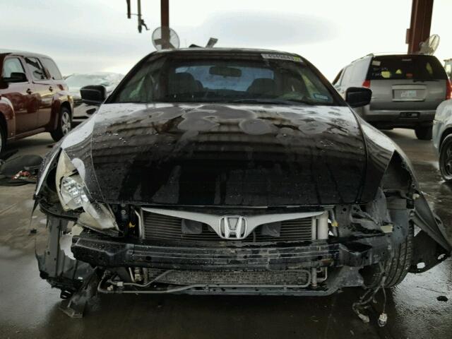 1HGCM81754A001531 - 2004 HONDA ACCORD EX BLACK photo 9