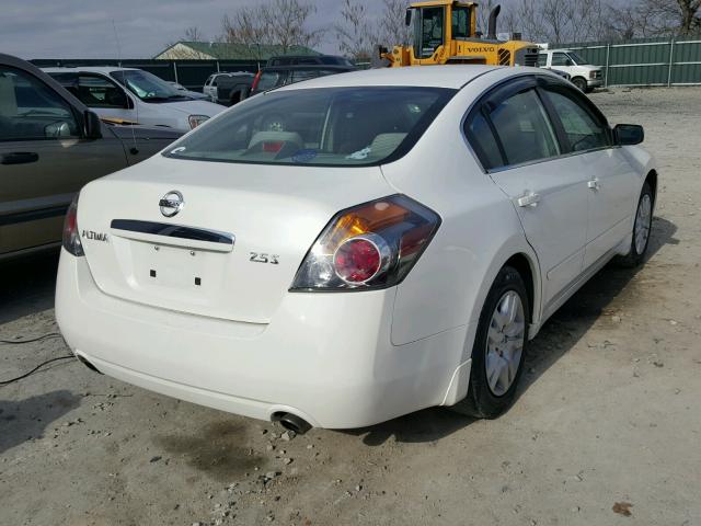 1N4AL21E19N438405 - 2009 NISSAN ALTIMA 2.5 WHITE photo 4