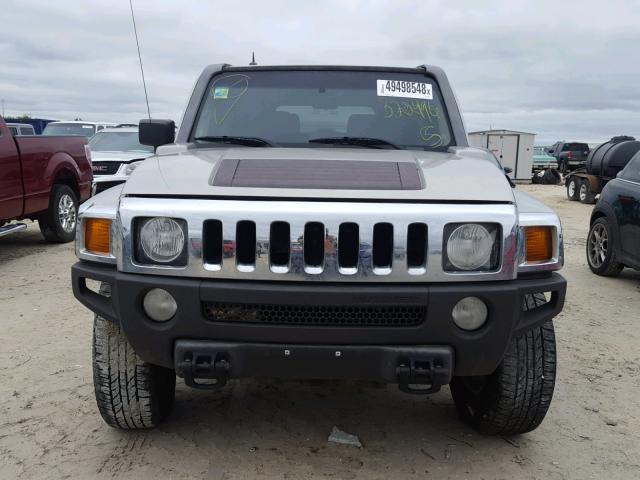 5GTDN136368322496 - 2006 HUMMER H3 TAN photo 9