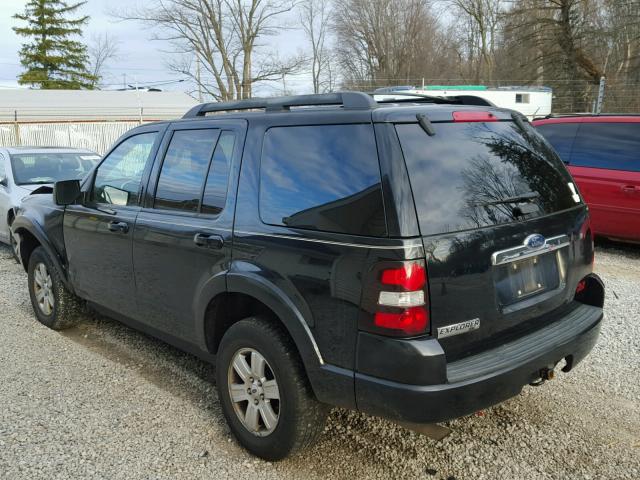1FMEU63E19UA24538 - 2009 FORD EXPLORER X BLACK photo 3