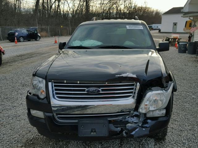 1FMEU63E19UA24538 - 2009 FORD EXPLORER X BLACK photo 9
