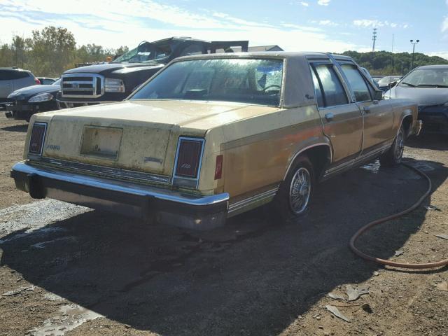 1FABP35F4BU162766 - 1981 FORD LTD CROWN TWO TONE photo 4