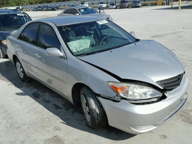 4T1BE32K63U700771 - 2003 TOYOTA CAMRY LE SILVER photo 1