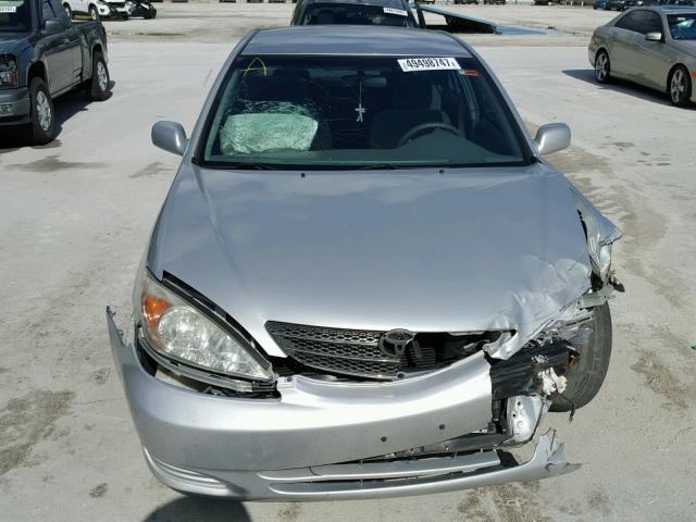 4T1BE32K63U700771 - 2003 TOYOTA CAMRY LE SILVER photo 9