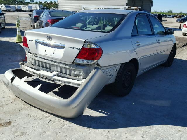 4T1BE32K95U079089 - 2005 TOYOTA CAMRY LE GRAY photo 4