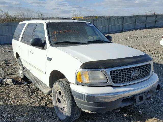 1FMPU16L1YLB74515 - 2000 FORD EXPEDITION WHITE photo 1