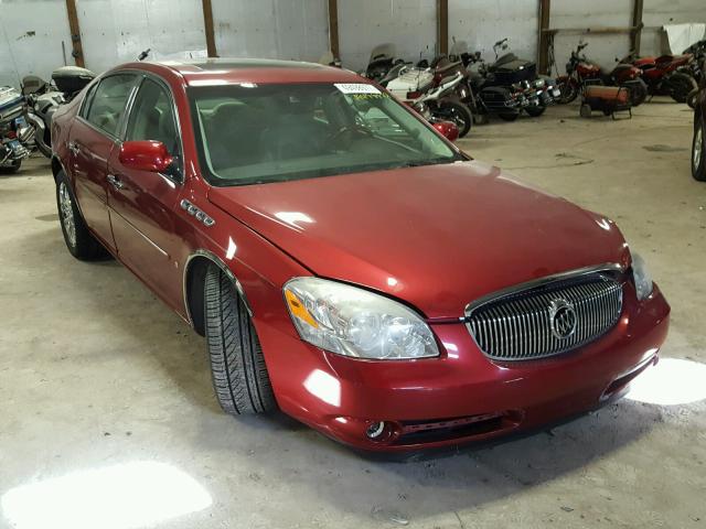 1G4HE57Y58U154295 - 2008 BUICK LUCERNE CX RED photo 1