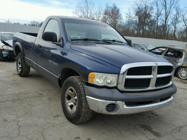 1D7HU16NX2J221107 - 2002 DODGE RAM 1500 BLUE photo 1