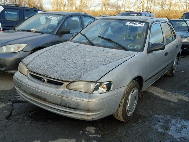 2T1BR12E0YC326959 - 2000 TOYOTA COROLLA VE SILVER photo 2