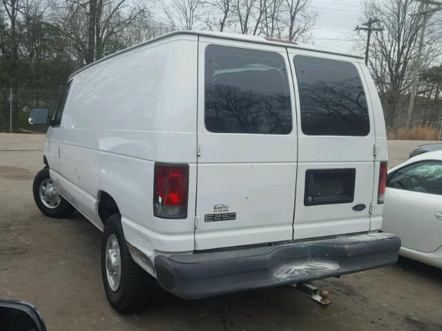 1FTNE24L52HA59539 - 2002 FORD ECONOLINE WHITE photo 3