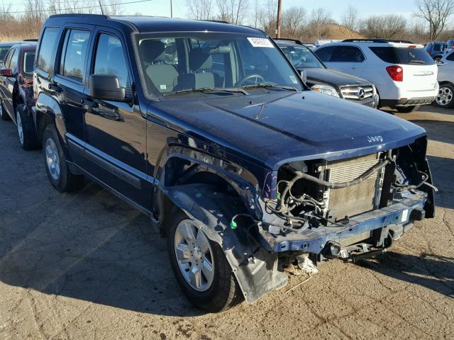 1C4PJMAK9CW203117 - 2012 JEEP LIBERTY SP BLUE photo 1