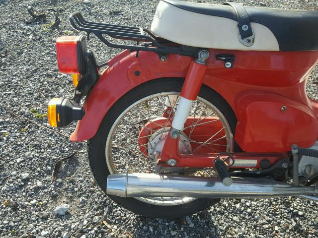 JH2DA0102CS211973 - 1982 HONDA C70  RED photo 10