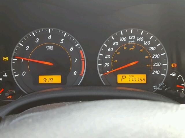 2T1BE40E59C018476 - 2009 TOYOTA COROLLA XR 黑色 照片 8