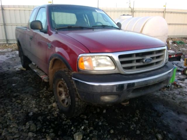 2FTPX18L1YCA35200 - 2000 FORD F150 RED photo 1