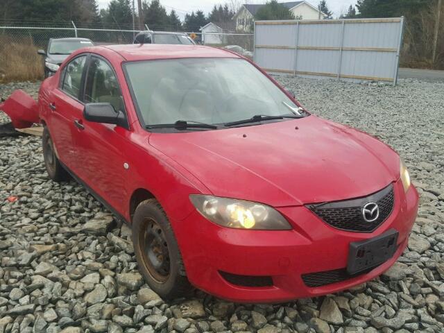 JM1BK12F541138031 - 2004 MAZDA 3 I RED photo 1