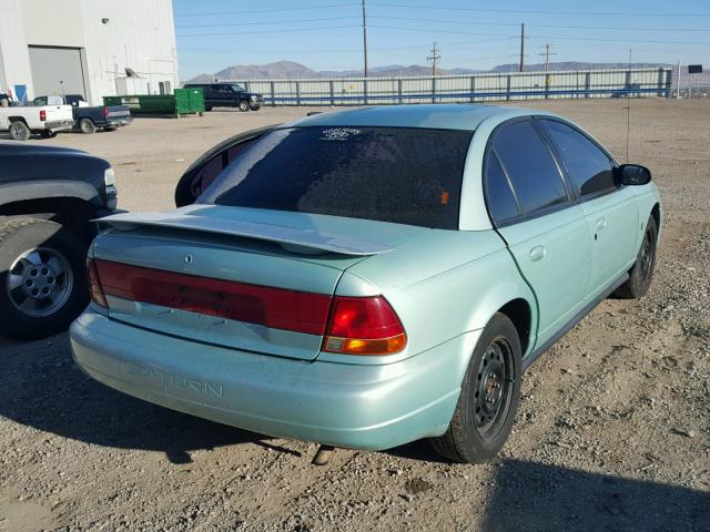 1G8ZJ5279VZ331281 - 1997 SATURN SL2 GREEN photo 4