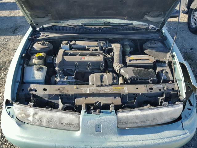 1G8ZJ5279VZ331281 - 1997 SATURN SL2 GREEN photo 7