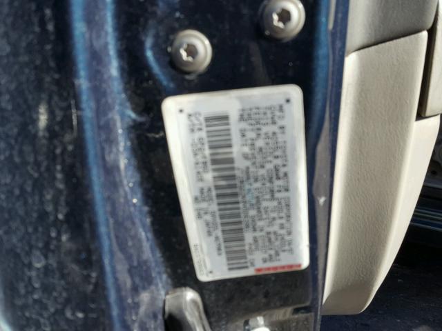 JT2BG22K8V0063961 - 1997 TOYOTA CAMRY LE ლურჯი ფოტო 10