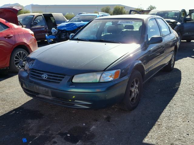 JT2BG22K8V0063961 - 1997 TOYOTA CAMRY LE BLUE photo 2