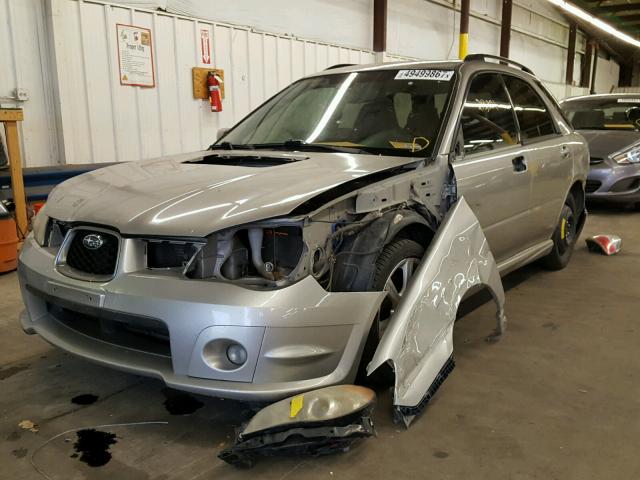 JF1GG79616G805330 - 2006 SUBARU IMPREZA WR SILVER photo 2