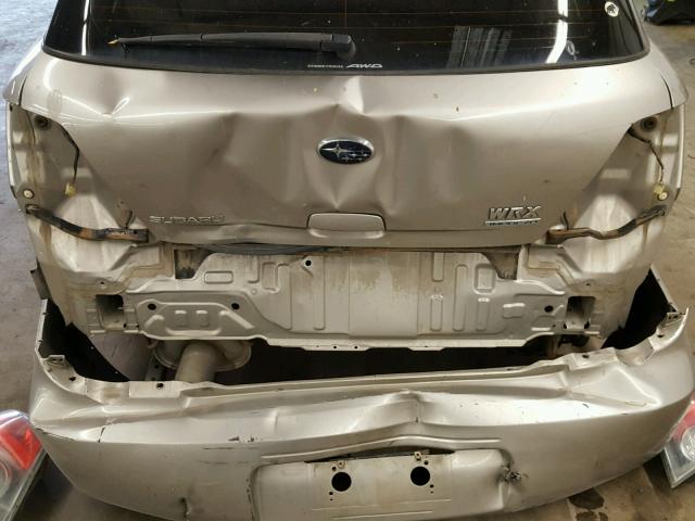 JF1GG79616G805330 - 2006 SUBARU IMPREZA WR SILVER photo 9