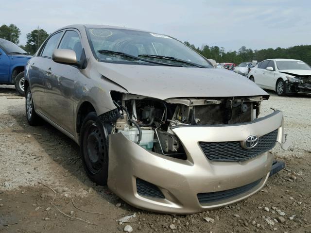 1NXBU4EE5AZ230678 - 2010 TOYOTA COROLLA BA GRAY photo 1