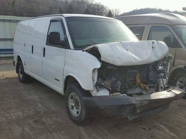 1GCHG35U531123853 - 2003 CHEVROLET EXPRESS G3 WHITE photo 1