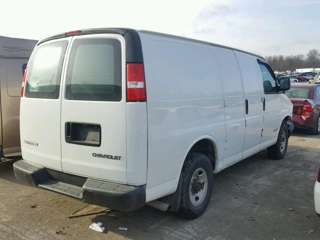 1GCHG35U531123853 - 2003 CHEVROLET EXPRESS G3 WHITE photo 4