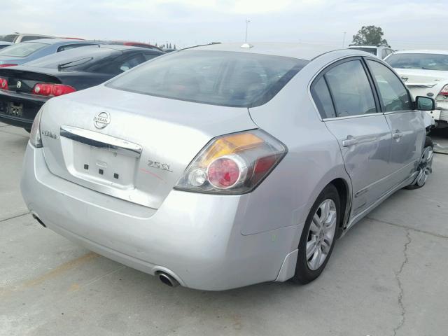 1N4AL2AP7CN563658 - 2012 NISSAN ALTIMA BAS SILVER photo 4